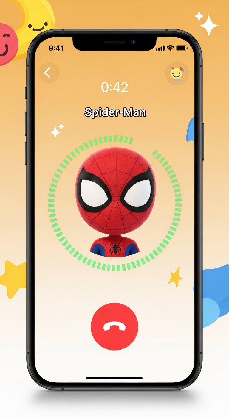 OhHelloHero call screen